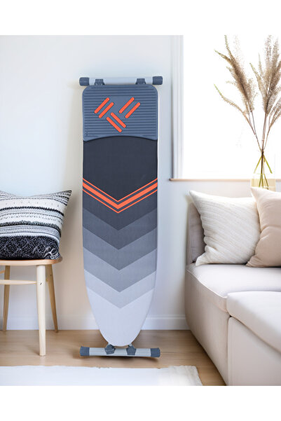 Hagen Ömür Boyu Kırılmaz Krom Ütü Masası %100 Pamuk Kalın Borulu Premium A Ka...