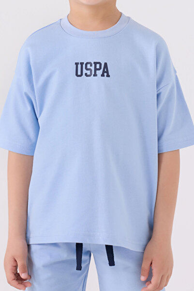 U.S. Polo Assn. Boy's Blue Bermuda Suit