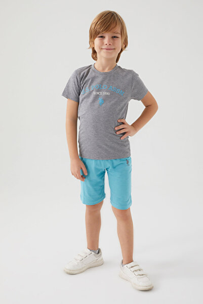 U.S. Polo Assn. Boy's Gray Bermuda Suit