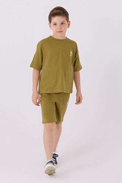 U.S. Polo Assn. Αγόρι πράσινη βερμούδα
