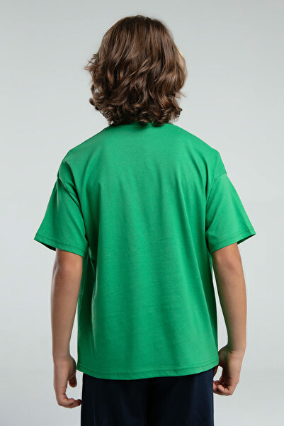 Kappa Boy's Green T-Shirt