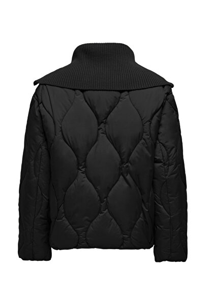 ONLY Siyah Kadın Mont ONLVANORA QUILTED JACKET OTW
