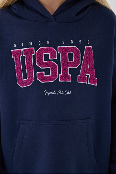 U.S. Polo Assn. 4-15 éves Licensed Us Polo ASSN lány tréningruha - sötétkék