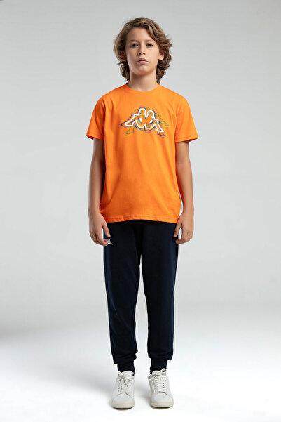 Kappa Boy's Orange T-Shirt