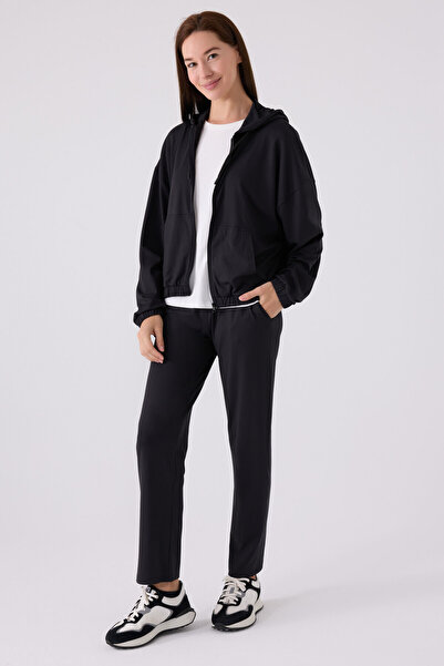 Arnetta Women's Black Long Sleeve Pajama Set