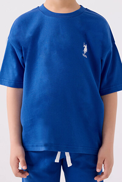 U.S. Polo Assn. Boy's Blue Bermuda Suit