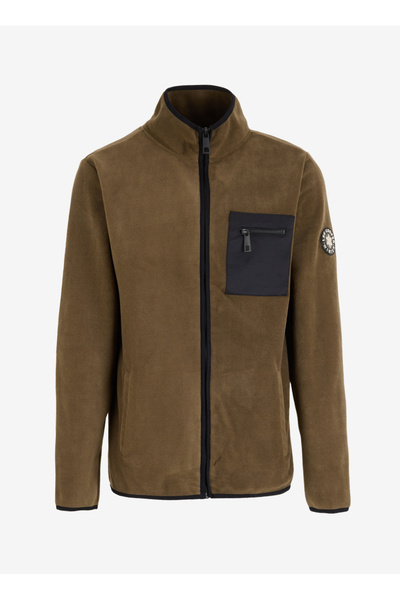 Lee Cooper Ανδρικό φούτερ Khaki 251 LCM 241048 HECTOR KHAKI