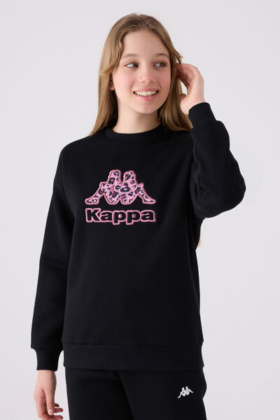 Kappa Girl's Black Sweatshirt