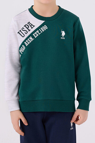 U.S. Polo Assn. Erkek Çocuk Yeşil Eşofman Takımı