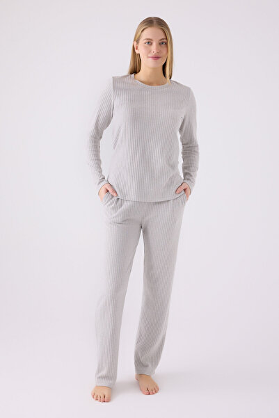 Pierre Cardin Kadın Gri Pijama Takımı