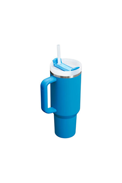Stanley Termos Quencher cu paie 1,18 L Albastru