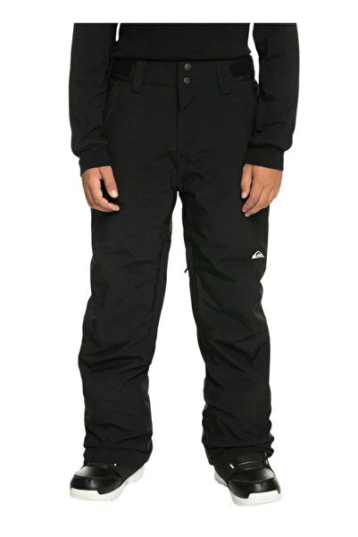 Quiksilver Normal Bel Siyah Erkek Çocuk Kayak Pantolonu EQBTP03055-ESTATE YOUTH PT