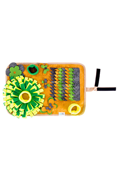 oyapet İnteraktif Köpek Koklama Matı Yavaş Besleme Için Mama Saklamalı Stres Giderici Bulmaca Matı Yeni