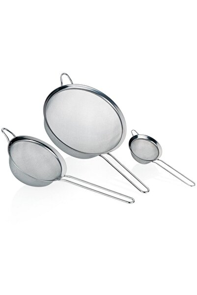 Kela Profi Çelik Süzgeç Seti 3 Parça