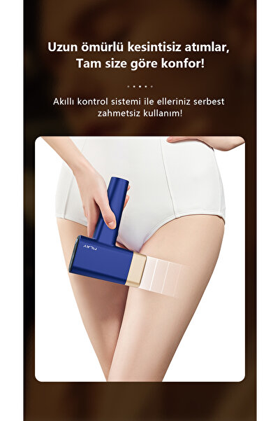 Mlay T16 Milyon Atım Ev Tipi IPL Lazer Epilasyon Cihazı - 3 Başlık (HR+BK+FA) Kaynak üreticisi