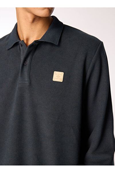 Lee Cooper Ανδρικό φούτερ Polo Neck καφέ 251 LCM 241043 NEWBLEND BROWN M