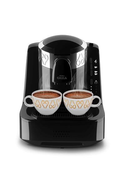 Arzum Espressor turcesc | OKKA | Crom | Cupe duble | Preparare automată
