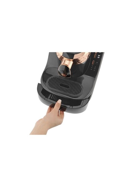 Arzum Espressor turcesc | OKKA | Crom | Cupe duble | Preparare automată