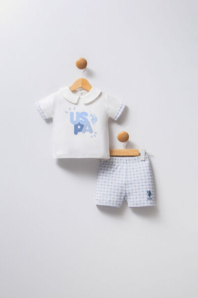 U.S. Polo Assn. U.S. Polo Assn Erkek Bebek Beyaz Takım