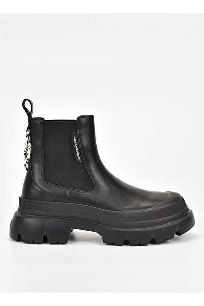 Karl Lagerfeld Siyah Kadın Deri Bot KL43534 00X