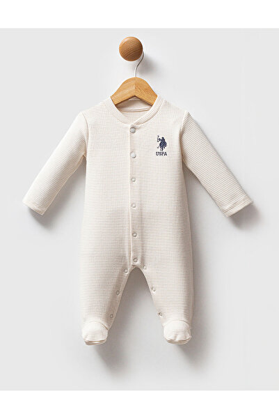 U.S. Polo Assn. U.S. Polo Assn Baby Boy Ecru 10 Pack Hospital Release