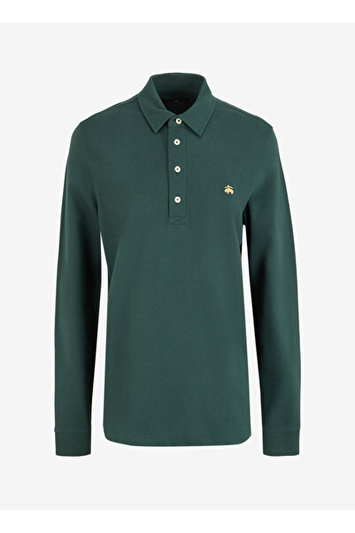 BROOKS BROTHERS Koyu Yeşil Erkek Polo T-Shirt BBFW24MTS001