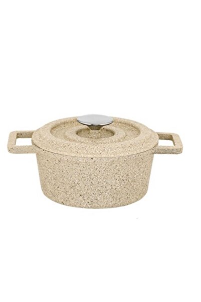 LAVONNI 20 cm Cast Iron Deep Pot Cast Iron Lid