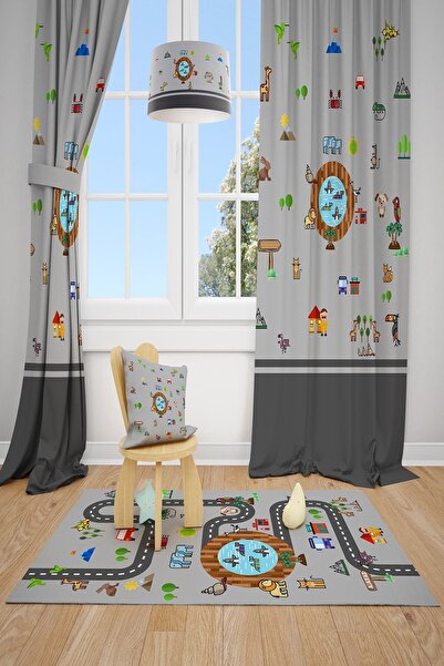 Talia Home ستارة خلفية لغرفة الأطفال 2 أجنحة Tla-193