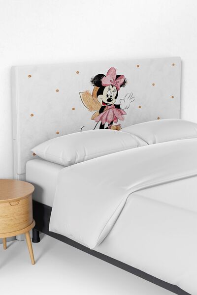 Talia Home Mickey Mouse Desenli Yatak Baza Başlık Kılıfı TLABK-040