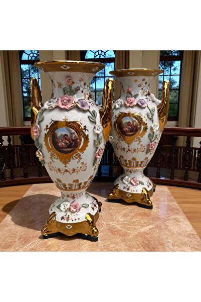 Zuccara Maison İthal Fine Porcelain Vazo