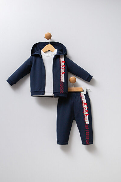 U.S. Polo Assn. Erkek Bebek Lacivert Bebek Takım