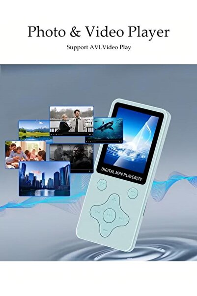 fun zone MP3 Player With Bluetooth, Multifunctional Music Player, With Speaker, FM Radio And Recorder