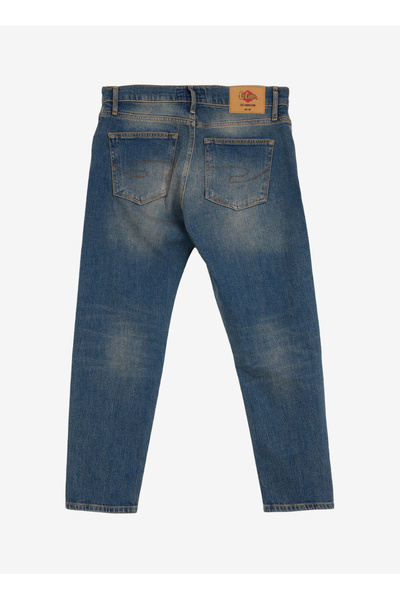 Lee Cooper Ανδρικό τζιν παντελόνι κανονικής μέσης λεπτής εφαρμογής 251 LCM 121036 LONDON FRANCESCA BLU