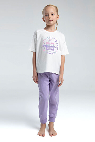 Rolypoly Лилав комплект пижама за момичета