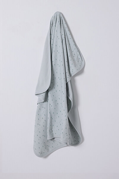 U.S. Polo Assn. قاعدة. بولو أسن. بطانية بيبي بوي خضراء