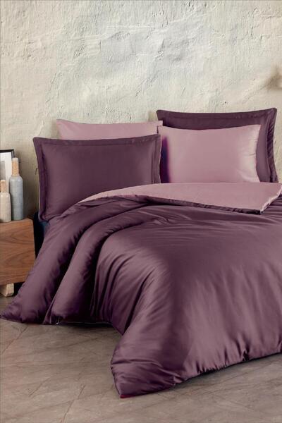 VAROL Laura Home - Cotton Satin Single Duvet Cover Set
