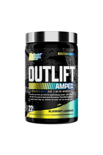 Nutrex Research أوت ليفت أمبد، طاقة متفجرة، قبل التمرين، ليمونادة التوت الأزر...