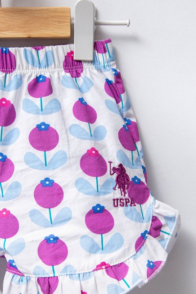 U.S. Polo Assn. U.S. Polo Assn Kız Bebek Beyaz Takım