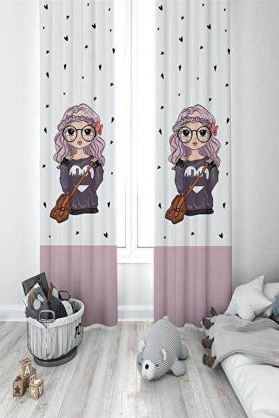 Talia Home Дитяча та дитяча кімната Фон завіса