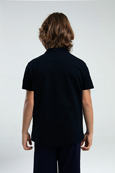 Kappa Μαύρο ΑΝΔΡΙΚΟ ΠΟΛΟ T-SHIRT