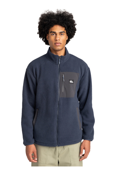 Quiksilver Ανδρικό μπουφάν Blue Fleece Clean Coast Fz
