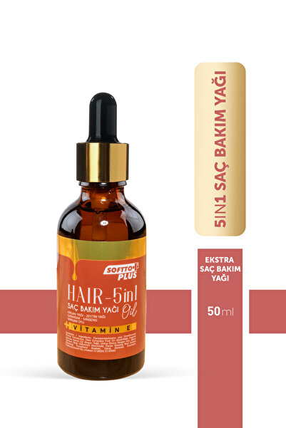 Softto Plus 5ın1 Saç Bakım Yağı 50 ml
