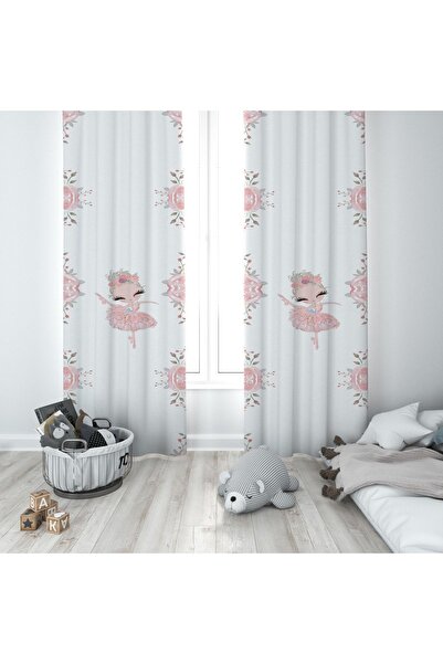 Talia Home Детська кімната для принцеси та немовляти, штора з 2 полотнами Tla...