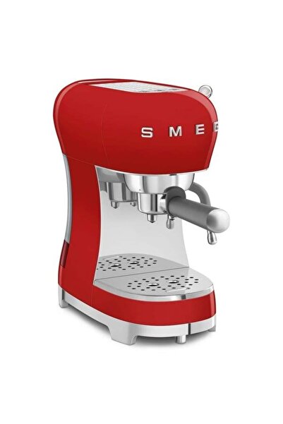 SMEG Espresso Coffee Machine Red