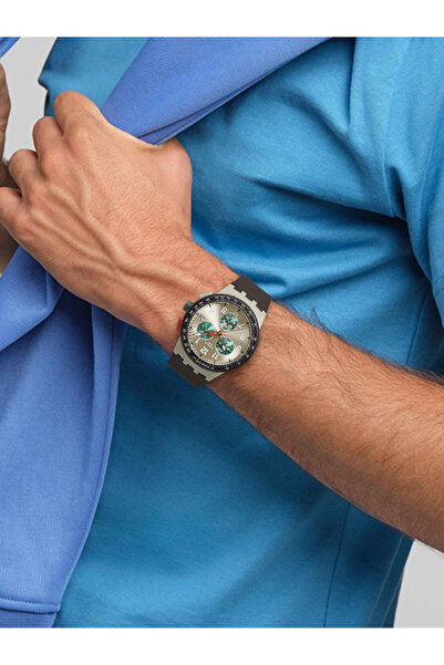 Swatch OBSIDIAN INK SUST402 Erkek Kol Saati