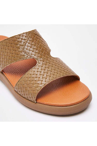 Steve Madden Mens Bedouin Walk Mushroom Arabic Sandals