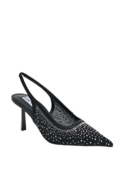 Steve Madden حذاء نسائي بكعب عالٍ متعدد الألوان باللون الأسود التوتي