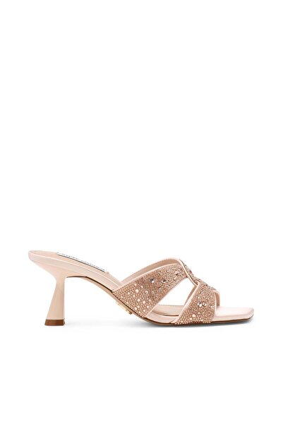 Steve Madden Womens Instep Rose Gold Heels