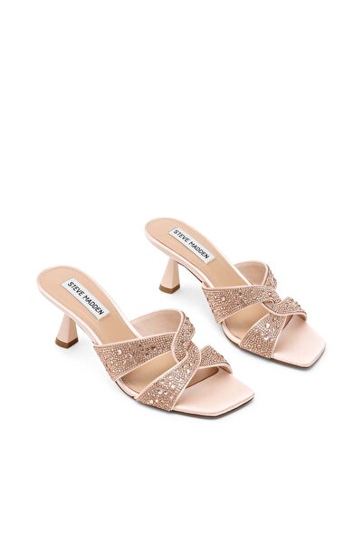 Steve Madden Womens Instep Rose Gold Heels