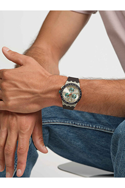 Swatch OBSIDIAN INK SUST402 Erkek Kol Saati